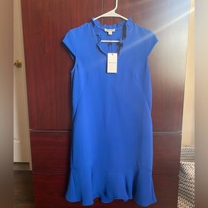 Whistles ruffled work dress